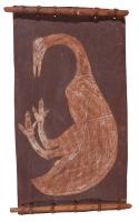 Lot 108. ARTIST UNKNOWN CASSOWARY MELVILLE ISLAND c.1950