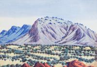 Lot 137. WALTER EBATARINJA CENTRAL AUSTRALIAN LANDSCAPE