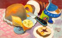 Lot 29. VINCENT BROWN STILL LIFE WITH PAW PAW