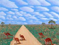 Lot 3. HUGH SCHULZ AFTER RAINS BROKEN HILL