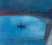 Lot 52. ROBERT DICKERSON THE NIGHT FISHERMAN