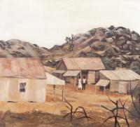 Lot 53. RAY CROOKE OUTBACK FAMILY  c.1960