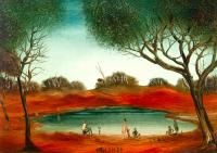 Lot 60. KEVIN CHARLES (PRO) HART BY THE WATERHOLE