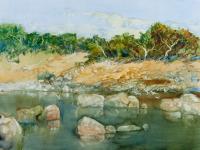 Lot 7. WILLIAM BOISSEVAIN SPOONBILLS REFLECTION