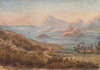 Lot 8. ERNEST DECIMUS STOCKS KING GEORGE SOUND FROM MOUNT CLARENCE