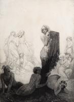 Lot 81. NORMAN LINDSAY THE GREY-EYED GIRL