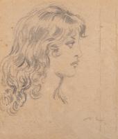 Lot 82. NORMAN LINDSAY RITA SKETCH