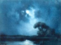Lot 85. JOHN BARKER MOONLIGHT