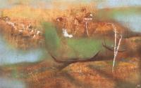 Lot 87. THOMAS YEO DRIFTING MISTS 1980
