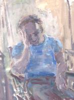 Lot 111. JOHN LESSORE LEON KOSSOFF ASLEEP