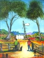 Lot 124. KEVIN CHARLES (PRO) HART THE WINDMILL