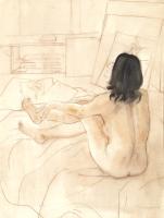 Lot 129. WILLIAM BOISSEVAIN STUDIO NUDE