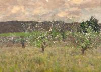 Lot 46. EDWARD CAIRNS OFFICER APPLE ORCHARD