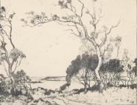 Lot 81. ARCHIBALD BERTRAM WEBB CANNING BRIDGE FROM SOUTH PERTH